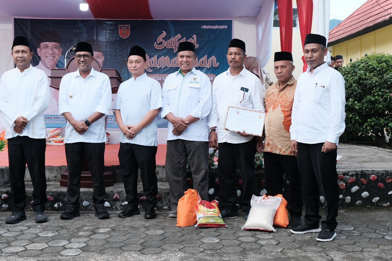 Kegiatan Safari Ramadhan Pemerintah Kabupaten Maluku Tengah 1446 H / 2025 M Di Kecamatan Telutih