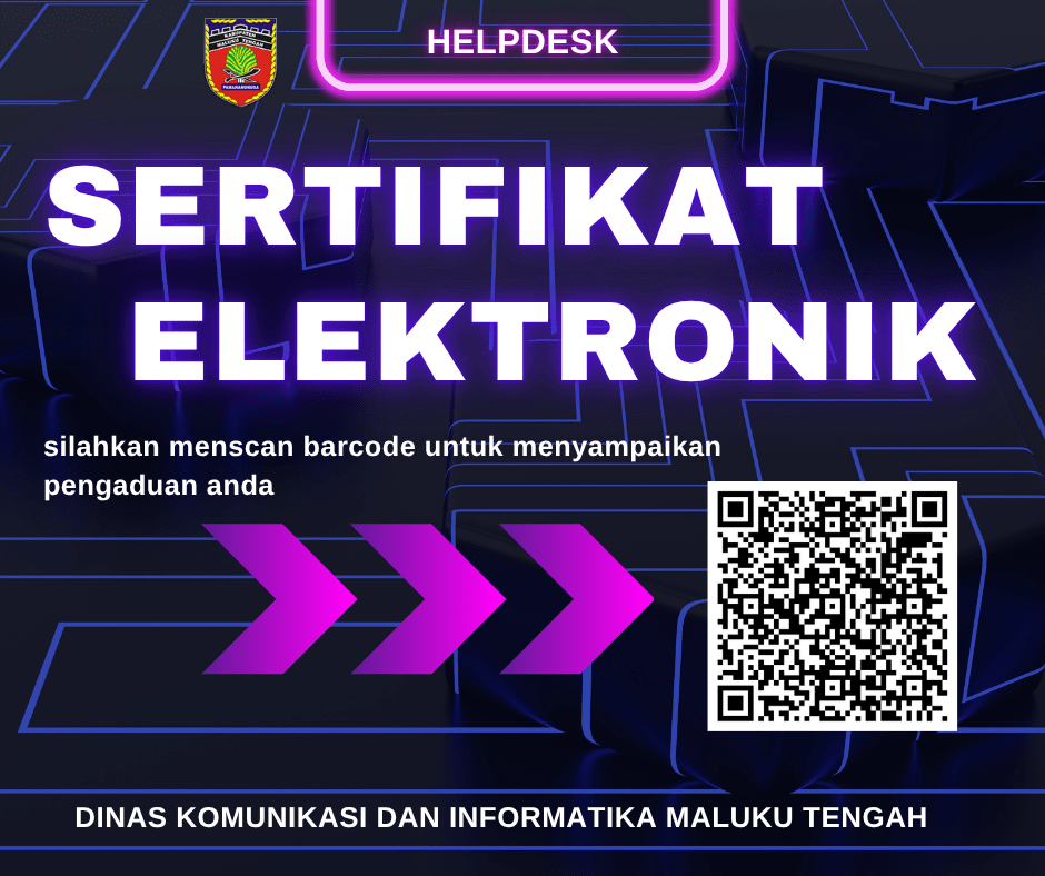 Hai Sobatkom.. Bagi Yang Punya Permasalahan Seputar Sertifikat Elektronik (Tanda Tangan Elektronik) Sudah Ada Helpdesk Yang Siap Membantu Anda
