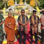 Bupati Zulkarnain Awat Amir Hadiri Peringatan Hari Suci Tri Waisak 2570 BE dan Resmikan Taman Buddha Jaya Giri Arama di Namto